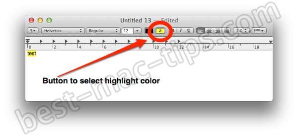highlighting tool for mac